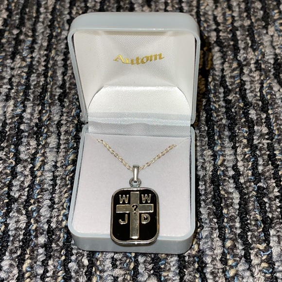 Autom NIB WWJD Necklace - Picture 1 of 4